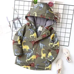 کاپشن کتان روسی طرح دایناسوری با رویه میکرو کاملا ضدآب و داخل خز