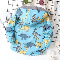 کاپشن کتان روسی طرح دایناسوری با رویه میکرو کاملا ضدآب و داخل خز