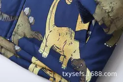 کاپشن اورجینال مدل روسی با رویه کاملا ضدآب و داخل خز طرح دایناسور