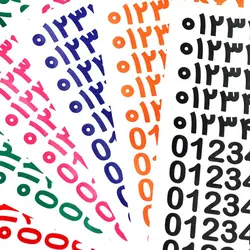 پکیج استیکر اعداد (فارسی، انگلیسی)