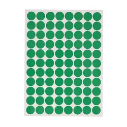 دات استیکر سبز
