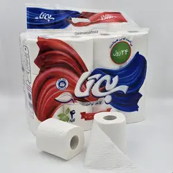 دستمال کاغذی رولی اقتصادی حجیم شده 22+2 قلو بی تا