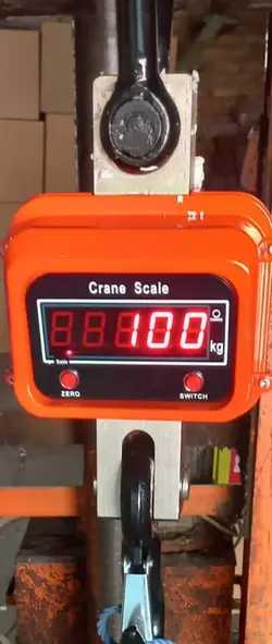 باسکول  جرثقیلی  اویز دیجیتالی 10 تن  crane scale مدل ocs