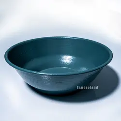 کاسه سالاد ساده فلز قابل شست شو