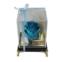 رز جاودان آبی باکس پایه مبلی