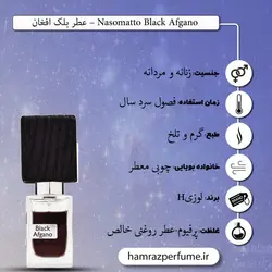 عطر بلک افغان | اسانس خالص و بدون الکل لوزی H - عطر همراز