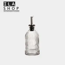 شیشه سرکه و روغن زیتون گنبدی یک عددی ایلا