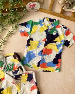 پیراهن پسرانه آبرنگی