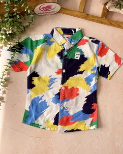 پیراهن پسرانه آبرنگی