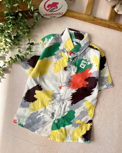 پیراهن پسرانه آبرنگی