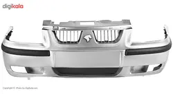 سپر جلو سمند LX سفید مهر خواه - دیجی کارن