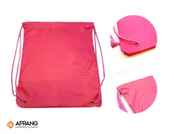 کوله پشتی پارچه تبلیغاتی+ ساک دستی جمع شو با چاپ