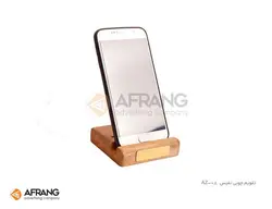 تقویم رومیزی چوبی AZ08 | تقویم رومیزی تبلیغاتیر1402