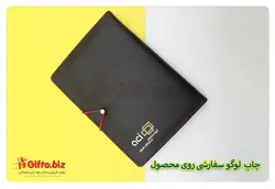 کلاسور چرمی سمیناری A4 | هدیه تبلیغاتی گیفتو