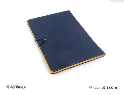 کلاسور چرمی سمیناری A4 | هدیه تبلیغاتی گیفتو