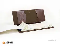 جلد دسته چک GA02 | هدیه تبلیغاتی گیفتو