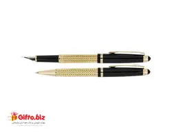قلم نیمه طلایی مشکی GALLERY یوروپن | هدیه تبلیغاتی گیفتو