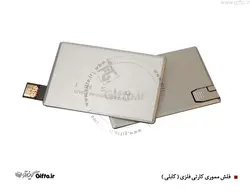 فلش کارتی فلزی D22S + چاپ لوگو + ضمانت 1 ساله