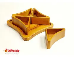 اردو خوری چوبی کد 2037 + قیمت انواع ظروف با مدرن 9 شهریور 1402