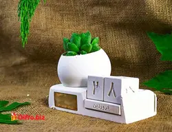 تقویم رومیزی بتنی آذین GBO76 + تقویم رومیزی جدید با قیمت