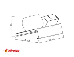 ست رومیزی Za-n02 + تقویم رومیزی جدید با قیمت