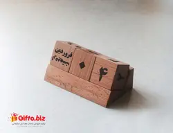 تقویم رومیزی چوبی DA03 + قیمت هدیه تبلیغاتی 6 اردیبهشت 1403