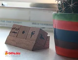 تقویم رومیزی چوبی DA03 + قیمت هدیه تبلیغاتی 6 اردیبهشت 1403