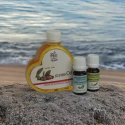 اسنشیال اویل رزماری و نعنا و روغن جوجوبا روغندون