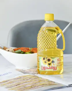 روغن آفتابگردان (نیم لیتری)