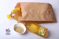 روغن کنجد نیم لیتری