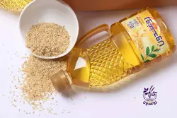 روغن کنجد نیم لیتری