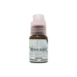 رنگ تاتو قهوه ای پرما ROOTS 15ml