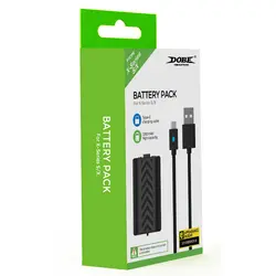 خرید باتری قابل شارژ Dobe به همراه کابل شارژ برای کنترلر جدید ایکس باکس - سیاه