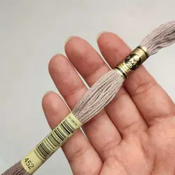 خرید و قیمت نخ گلدوزی دمسه-کد 452 | گیسمون