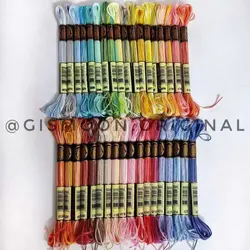 خرید و قیمت پک 36 عددی نخ مولتی کالر پنگوئن | گیسمون