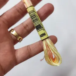 خرید و قیمت نخ مولتی کالر پنگوئن کد 4090 | گیسمون