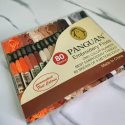 پک 80 عددی نخ گلدوزی پنگوئن | گیسمون