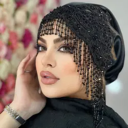 توربان گلدوزی اویزدار