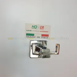 خرید و قیمت آویز حوله دوشاخه استیل دیواری هامر ایتالیا - فروشگاه اینترنتی سام