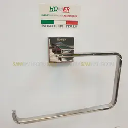 خرید و قیمت جای حوله دیواری استیل مات مدل جی