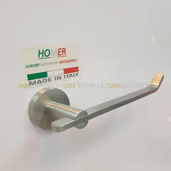 خرید و قیمت جای دستمال توالت رول کوتاه استیل مات - فروشگاه اینترنتی سام