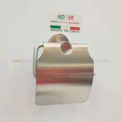 خرید و قیمت جای دستمال توالت کاوردار دیواری استیل مات