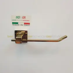 خرید و قیمت جای دستمال توالت رول کوتاه طلایی براق - فروشگاه اینترنتی سام