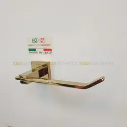 خرید و قیمت جای دستمال توالت رول کوتاه طلایی براق - فروشگاه اینترنتی سام