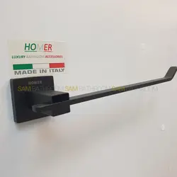جای رول بلند حوله ای دیواری مشکی مات خرید و قیمت - فروشگاه اینترنتی سام