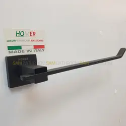 جای رول بلند حوله ای دیواری مشکی مات خرید و قیمت - فروشگاه اینترنتی سام