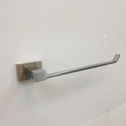 خرید و قیمت جای رول دستمال توالت دیواری سرویس دستشویی و حمام استیل مات - فروشگاه اینترنتی سام