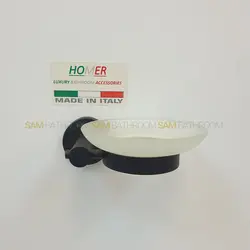 خرید و قیمت جای صابون دیواری مشکی مات - فروشگاه اینترنتی سام