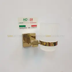 خرید و قیمت جای مسواک پایه گرد طلایی براق دیواری برند هامر - فروشگاه اینترنتی سام