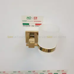 خرید و قیمت جای مسواک پایه گرد طلایی براق دیواری برند هامر - فروشگاه اینترنتی سام